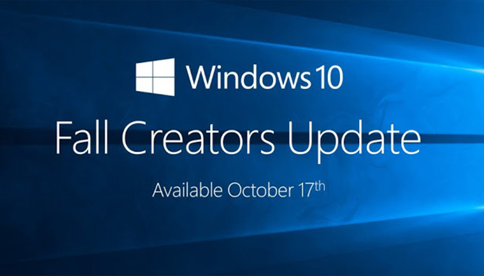 Windows 10 Fall creator update