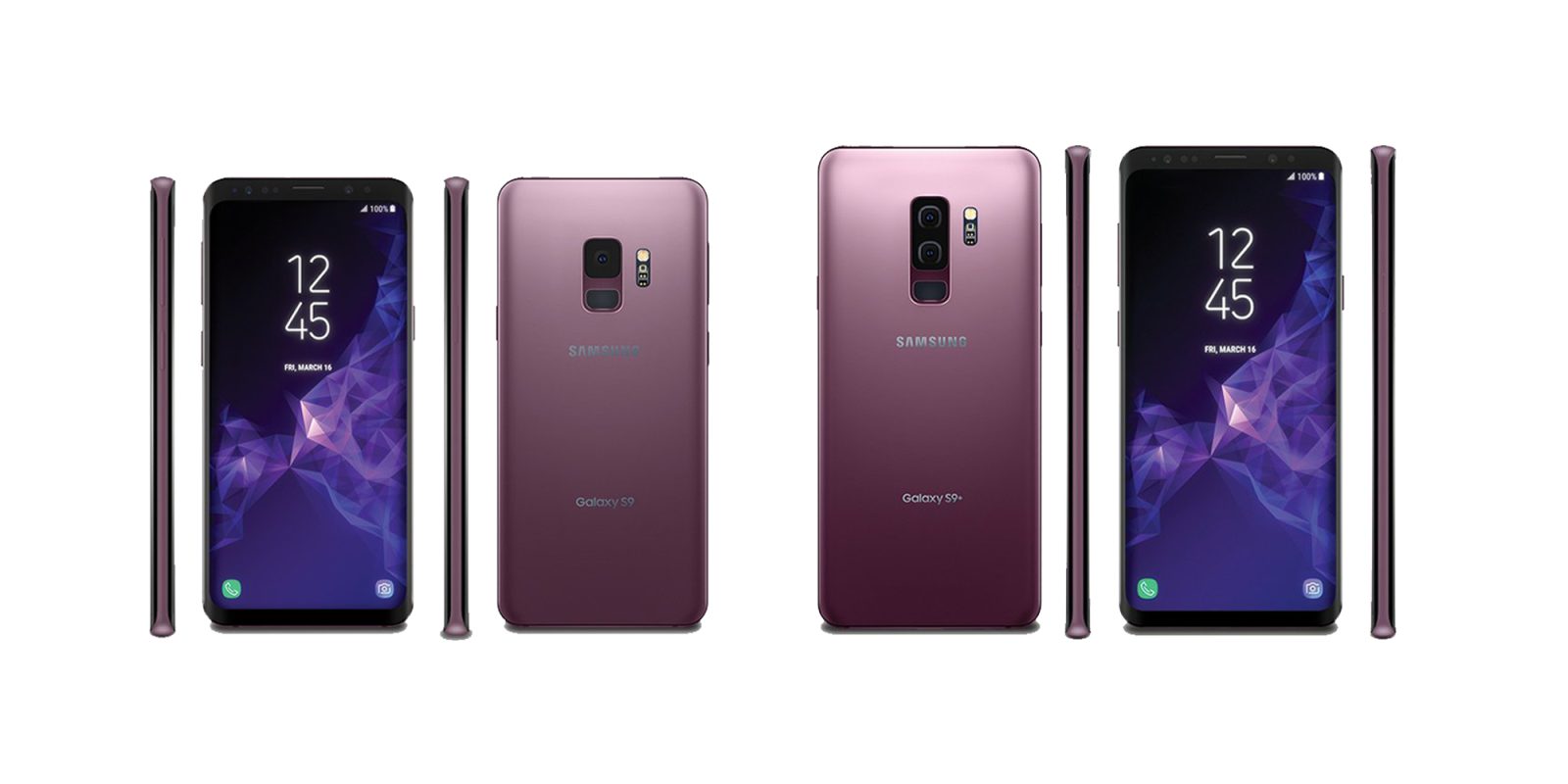 samsung galaxy s9 and s9+
