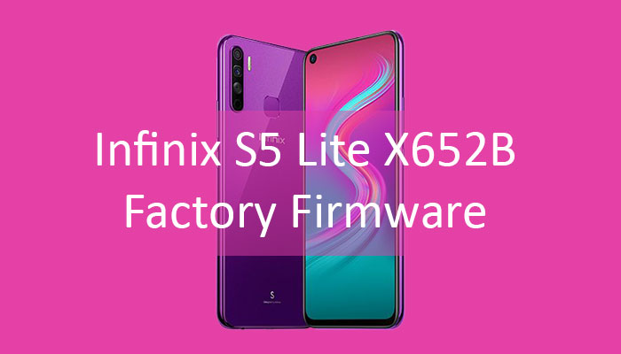 Infinix S5 Lite X562B firmware