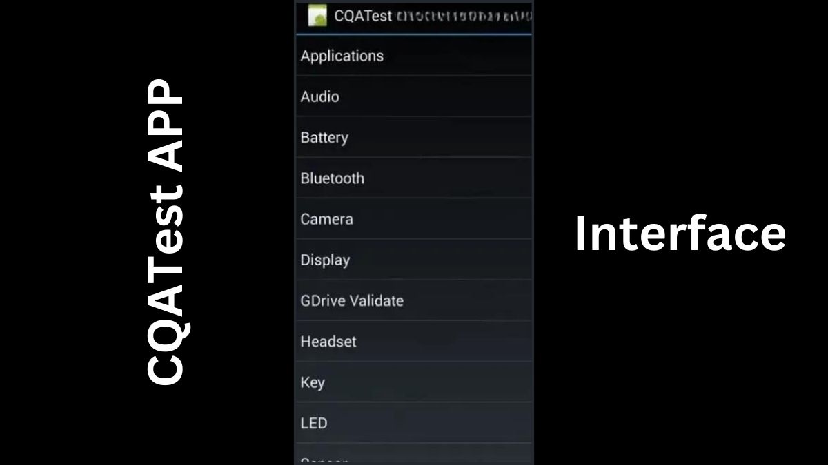 What is CQATest app?